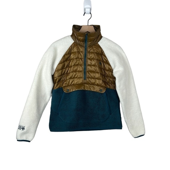 Mountain Hardwear Altius Hybrid Fleece Pullover - Picture 1 of 7